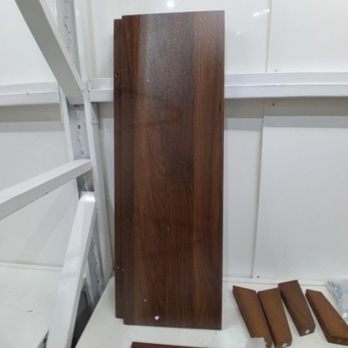SMUXEE SHOE CABINET WITH 2 FLIP DRAWERS - 29.6" - WALNUT BROWN image 10