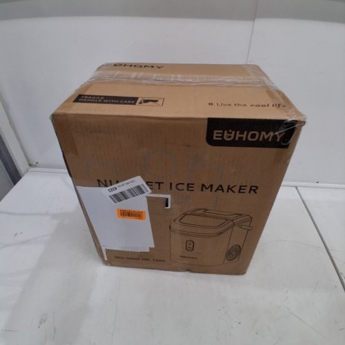 EUHOMY COUNTERTOP NUGGET ICE MAKER - 34LBS/DAY - BLACK (MODEL: IM-12S) image 5