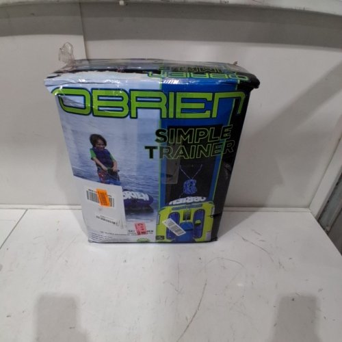 OBRIEN INFLATABLE COMBO SKI TRAINER - 85LBS MAX - BLUE/GREEN image 5