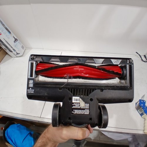 HOOVER CORDLESS HANDHELD STICK VACUUM CLEANER (TOOL ONLY) - 20 V - BLACK/RED (MODEL: BH60000CA) image 7