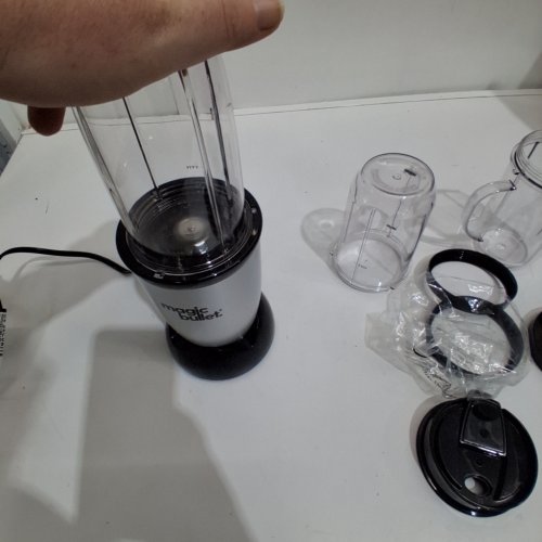 10PC MAGIC BULLET BLENDER, SMALL - SILVER image 2