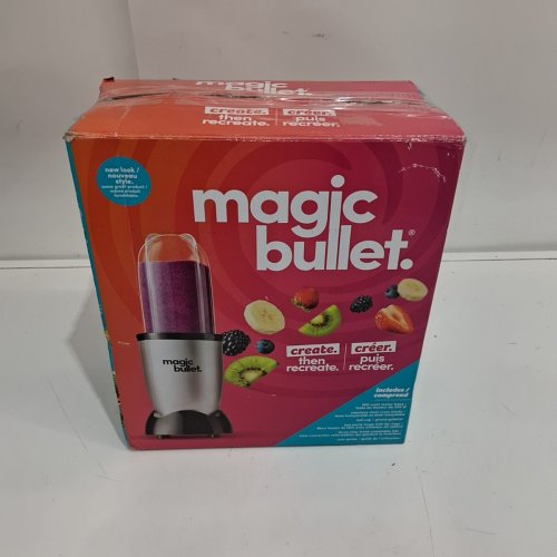 10PC MAGIC BULLET BLENDER, SMALL - SILVER image 7