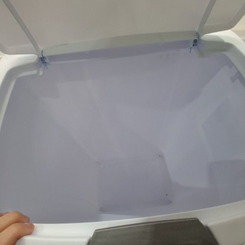 STERILITE TOUCHTOP WASTE BIN - 13 GAL / 49 L - WHITE image 4