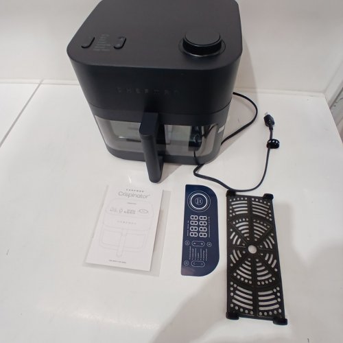 CHEFMAN CRISPINATOR HIGH POWERED AIR FRYER - 8QT - BLUE (MODEL: C38-8WD7-1M-1CAP) image 4