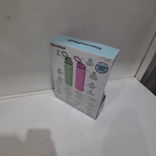 2PC THERMOFLASK INSULATED BOTTLES - 24 OZ EACH -PINK/BLUE GRADIANT (ITEM: 2730866) image 4