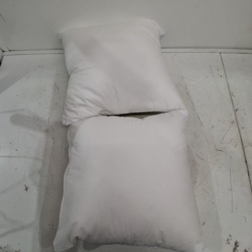 2PK OUBONUN THROW PILLOW INSERTS - 16"X16" - WHITE image 3