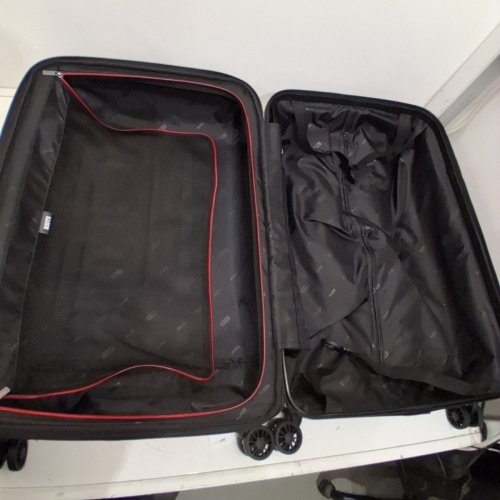 2PC ROOTS COUNTRYSIDE HARDSIDE LUGGAGE SET WITH TSA LOCK - 21", 27" - BLACK (MODEL: 1872940) image 4