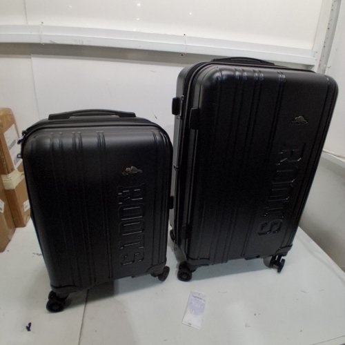 2PC ROOTS COUNTRYSIDE HARDSIDE LUGGAGE SET WITH TSA LOCK - 21", 27" - BLACK (MODEL: 1872940) image 6