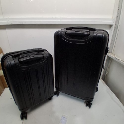 2PC ROOTS COUNTRYSIDE HARDSIDE LUGGAGE SET WITH TSA LOCK - 21", 27" - BLACK (MODEL: 1872940) image 7