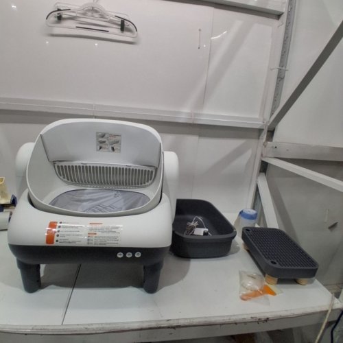 OPEN-TOP AUTOMATIC CAT LITTER BOX, SELF CLEANING LITTER BOX FOR MULTI-CAT FAMILIES image 3