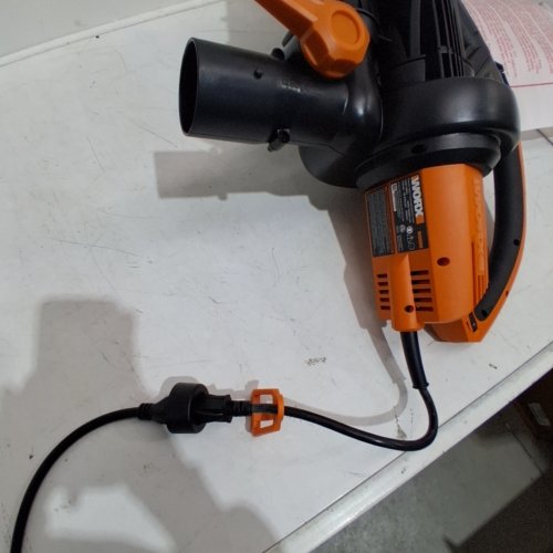 WORX TRIVAC 3-IN-ONE BLOWER/MULCHER/VACUUM WITH METAL IMPELLER AND COLLECTION BAG - 12AMP - 120V (MODEL: WG509) image 2