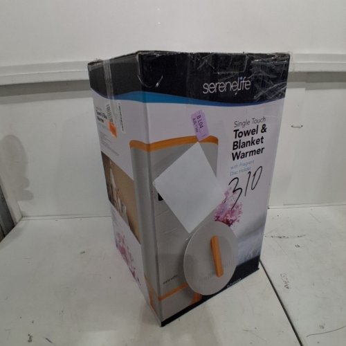 SERENELIFE TOWEL & BLANKET WARMER BUCKET - 20L CAPACITY - 12" X 12" X 21.5" - WHITE (MODEL: SLTLW400) image 6