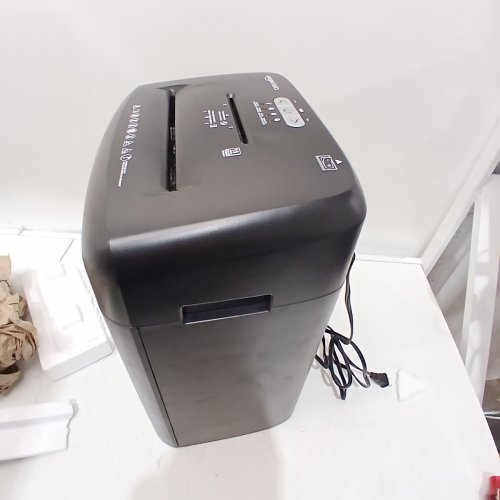 AMAZON BASICS 12 SHEET MICRO-CUT PAPER,CREDIT CARD AND CD SHREDDER - BLACK (MODEL: C218-D) image 5