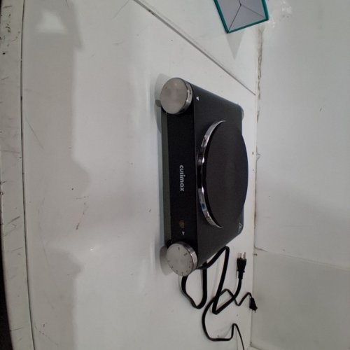 CUISIMAX ELECTRIC SINGLE BURNER HOT PLATE - 7" BURNER/1500W - BLACK (MODEL: CMHP-B101) image 3