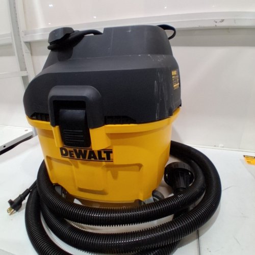 DEWALT HEPA DUST EXTRACTOR WITH AUTOMATIC FILTER CLEANING - 8GAL - 15FT HOSE - BLACK/YELLOW (MODEL: DWV010) image 7