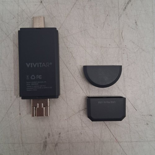 VIVITAR 5-IN-1 SD & MICRO SD CARD READER PLUG & PLAY - BLACK (MODEL: VIVRW7100-NOC-FR) image 2