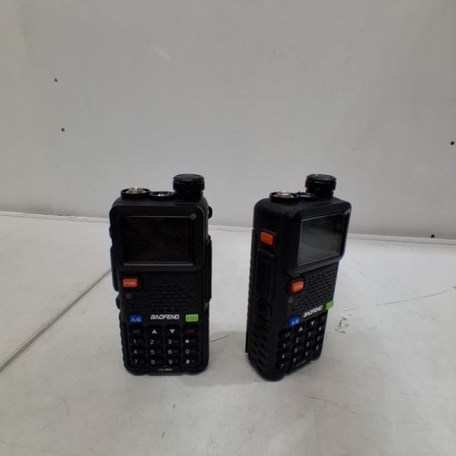 2PK BAOFENG UPGRADED TWO-WAY AMATEUR RADIO WALKIE TALKIES WITH RECHARGEABLE BATTERIES - - BLACK (MODEL: UV-5RH) image 4