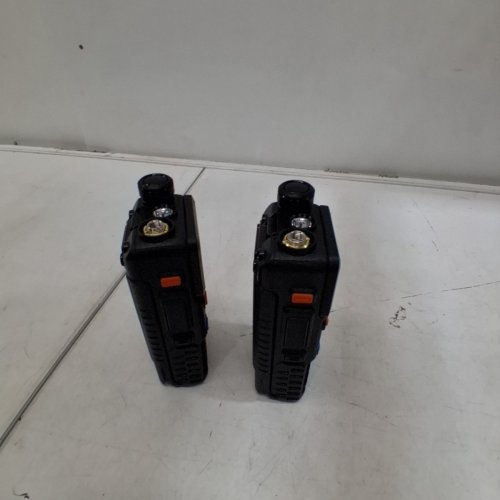2PK BAOFENG UPGRADED TWO-WAY AMATEUR RADIO WALKIE TALKIES WITH RECHARGEABLE BATTERIES - - BLACK (MODEL: UV-5RH) image 6