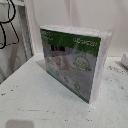 GOGREEN BAMBOO WATERPROOF MATTRESS PROTECTOR - FULL - WHITE image 4