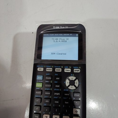 TEXAS INSTRUMENTS TI-84 PLUS CE GRAPHING CALCULATOR, BLACK image 2