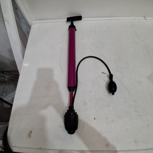 HIGH-PRESSURE MANUAL PNEUMATIC DRAIN UNCLOGGER / AIR PLUNGER - PURPLE (MODEL: TYHUA) image 2