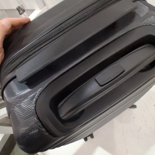 AMAZON BASICS HARDSIDE CARRY ON SPINNER TRAVEL LUGGAGE SUITCASE - 20" - BLACK image 5