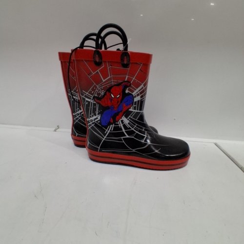 KID'S MARVEL SPIDER-MAN RAIN BOOTS - 11-12 - RED/BLACK (STYLE: 47SPIDERMANW26) image 3
