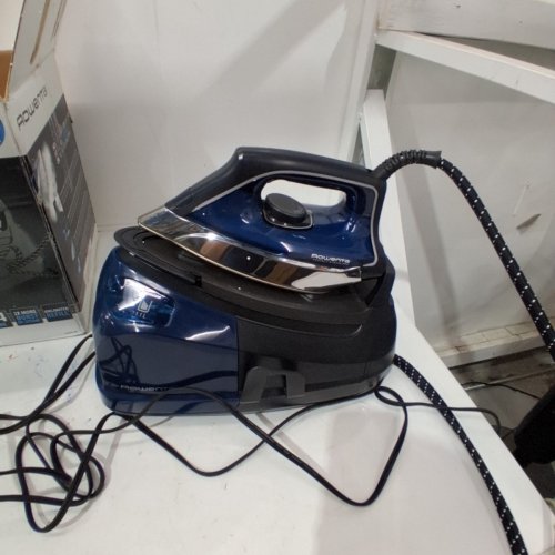 ROWENTA PERFECT STEAM PRO FABRIC STEAMER - 1800W - 1.1L - BLUE/GREY - (MODEL: DG8624U1) image 3
