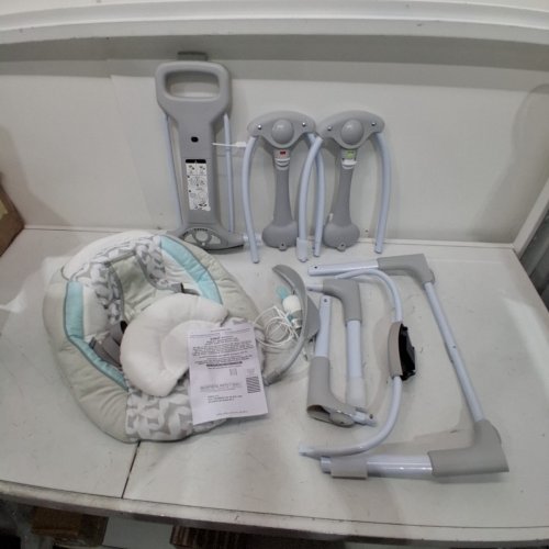 INGENUITY CONVERTME SWING-2-SEAT BABY SWING - RAYLAN GREY (MODEL: 12189-ES) image 3