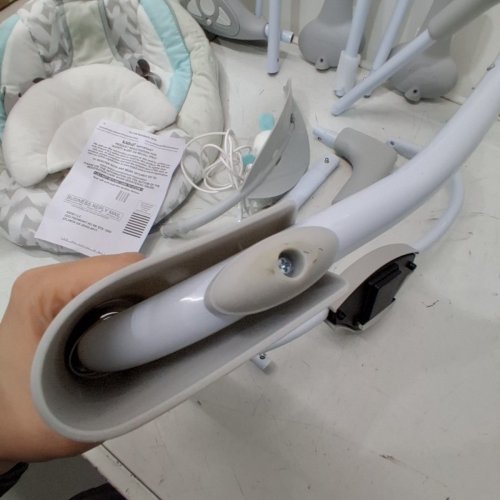 INGENUITY CONVERTME SWING-2-SEAT BABY SWING - RAYLAN GREY (MODEL: 12189-ES) image 4
