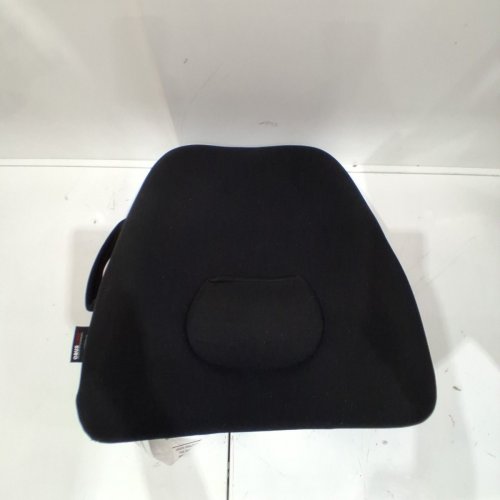 OBUSFORME PORTABLE WIDEBACK PADDED BACKREST SEAT CUSHION & LUMBAR SUPPORT PILLOW - 22" X 19" - BLACK (MODEL: WB-BLK-CBC) image 2