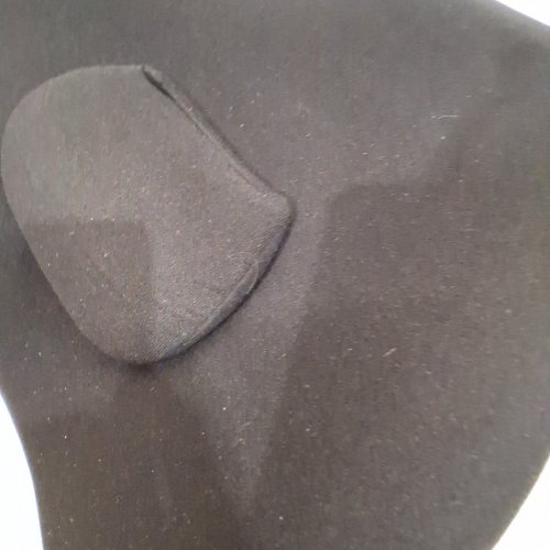 OBUSFORME PORTABLE WIDEBACK PADDED BACKREST SEAT CUSHION & LUMBAR SUPPORT PILLOW - 22" X 19" - BLACK (MODEL: WB-BLK-CBC) image 4