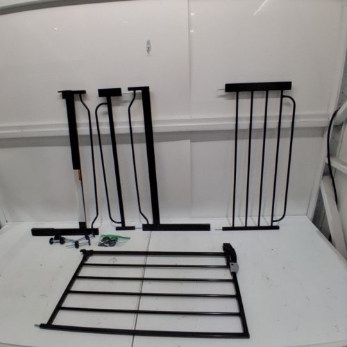 REGALO EASY STEP EXTRA WIDE SAFETY GATE - 29-49" X 30" - BLACK (MODEL: 1164 EB DS) image 2