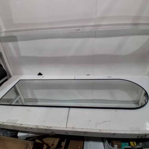 HARRITPURE ARCHED FULL LENGTH MIRROR WITH STAND - 58" X 18" - BLACK image 2
