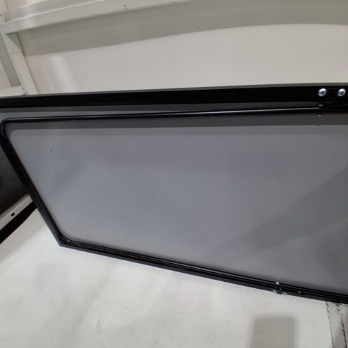 HARRITPURE ARCHED FULL LENGTH MIRROR WITH STAND - 58" X 18" - BLACK image 3