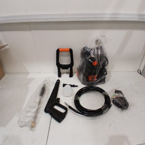 NEXPOW ELECTRIC PRESSURE POWER WASHER - 4000PSI - 2.6 GPM - BLACK/ORANGE - (MODEL: SK101-16) image 2