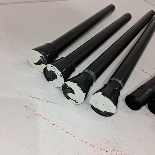 SPRING TENSION CURTAIN ROD - 28"- 48" - BLACK image 3
