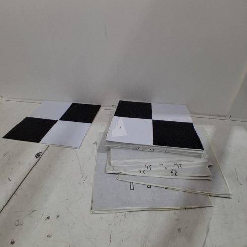45PK TIVOLITILE SELF-ADHESIVE PEEL & STICK VINYL FLOORING TILES - 12" X 12" - BLACK/WHITE (MODEL: FTVSO10345) image 3