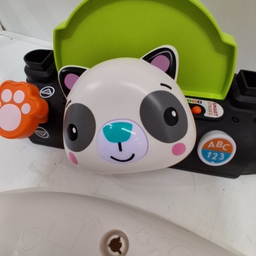 FISHER-PRICE 2-SIDED STEADY SPEED PANDA WALKER INTERACTIVE BABY TOY WITH LIGHT, 100+ SONGS, SOUNDS & PHRASES (MODEL: ‎HGM26) image 2
