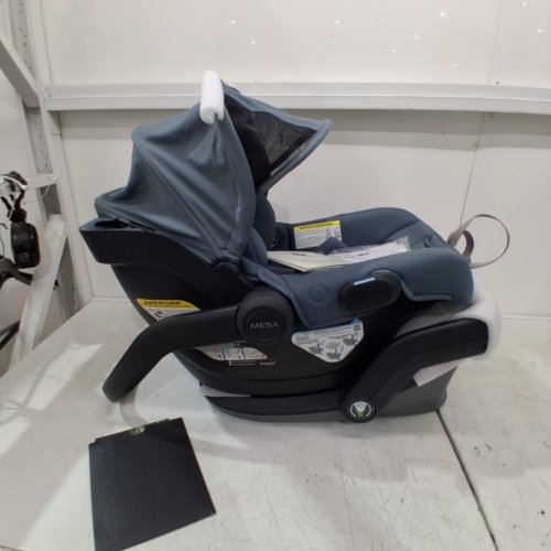 UPPABABY MESA V3 INFANT CAR SEAT WITH SMARTSECURE TECHNOLOGY - STONE BLUE (MODEL: 1003-MSA-CA-CLM) image 5