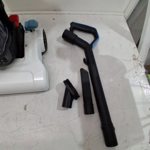 AMAZON BASICS CORDED UPRIGHT BAGLESS VACUUMS - BLUE/WHITE/BLACK (MODEL:VUS29AE1B) image 4