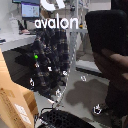 AVALON BOTTOM LOADING WATER COOLER WATER DISPENSER - BLACK/STAINLESS STEEL (MODEL: A4BLWTRCLR) image 2