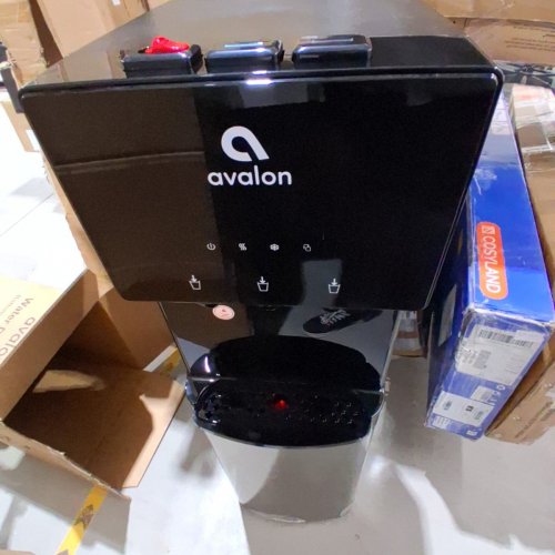 AVALON BOTTOM LOADING WATER COOLER WATER DISPENSER - BLACK/STAINLESS STEEL (MODEL: A4BLWTRCLR) image 3