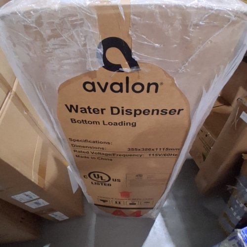 AVALON BOTTOM LOADING WATER COOLER WATER DISPENSER - BLACK/STAINLESS STEEL (MODEL: A4BLWTRCLR) image 7