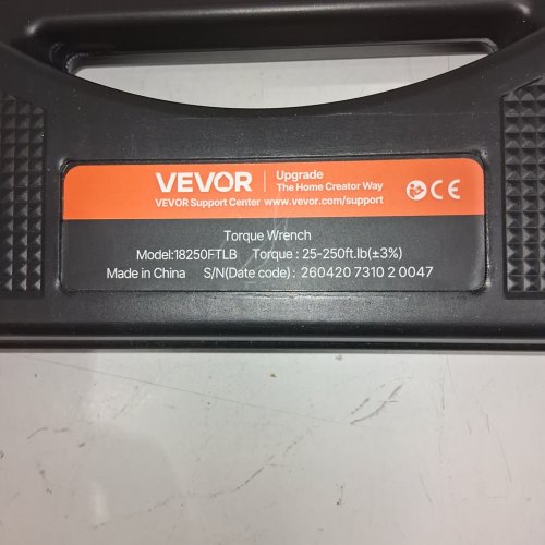 TORQUE WRENCH DRIVE CLICK TORQUE WRENCH - 1/2" 25-250FT.LB - (MODEL: 18250FTLB) image 5
