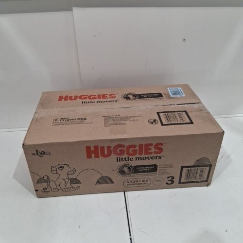 168PK HUGGIES DISNEY LITTLE MOVERS BABY DIAPERS - SIZE 3 - LION KING(16-28LBS) image 2