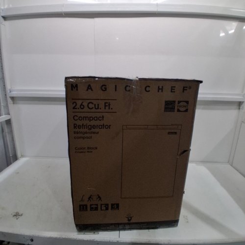 MAGIC CHEF ENERGY STAR MINI FRIDGE - 2.6 CU. FT. - BLACK (MODEL: MCBR265BEF) image 7