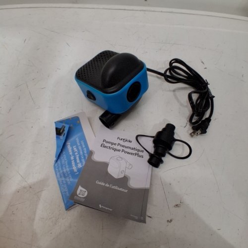 FUNSICLE POWERPLUS ELECTRIC AIR PUMP - BLUE/BLACK image 3