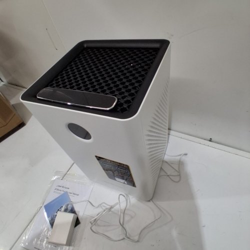 JAFANDA JF260 H13 TRUE HEPA & ACTIVATED CARBON AIR PURIFIER WITH LIGHTS AND QUIET MODE - WHITE - (MODEL: JF260) image 4