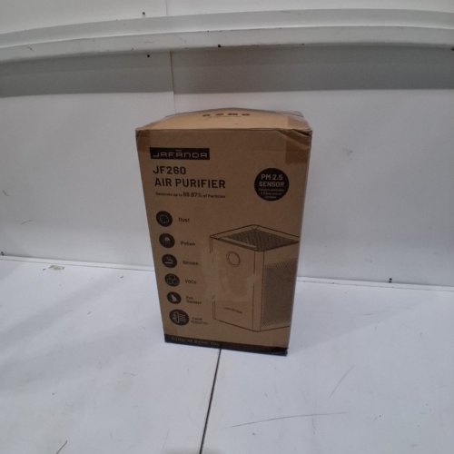 JAFANDA JF260 H13 TRUE HEPA & ACTIVATED CARBON AIR PURIFIER WITH LIGHTS AND QUIET MODE - WHITE - (MODEL: JF260) image 5